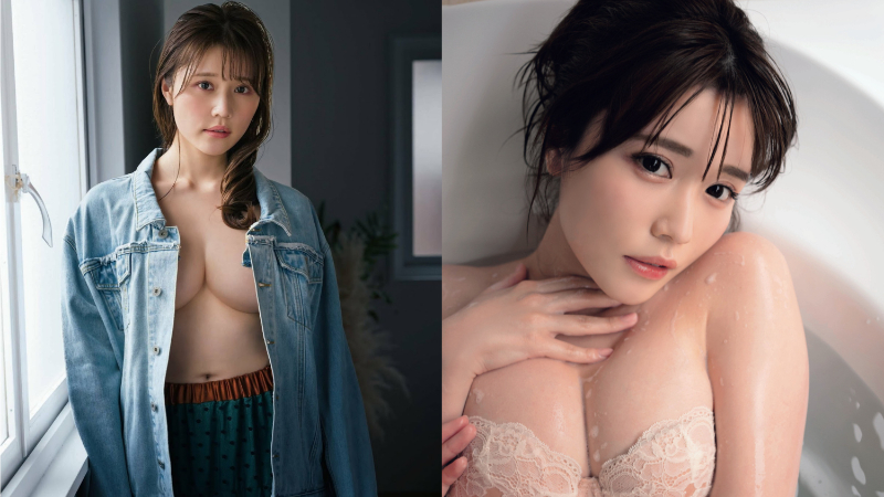 F罩杯的有村架纯小日向优香最新写真封面无罩上空大露半乳 Facebook-第1张